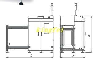 Máy tải và thả tạp chí PCB SMT
