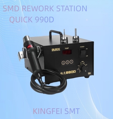 Microcomputer Digital Display SMD Rework Station 990D 990A Trạm khí nóng nhanh