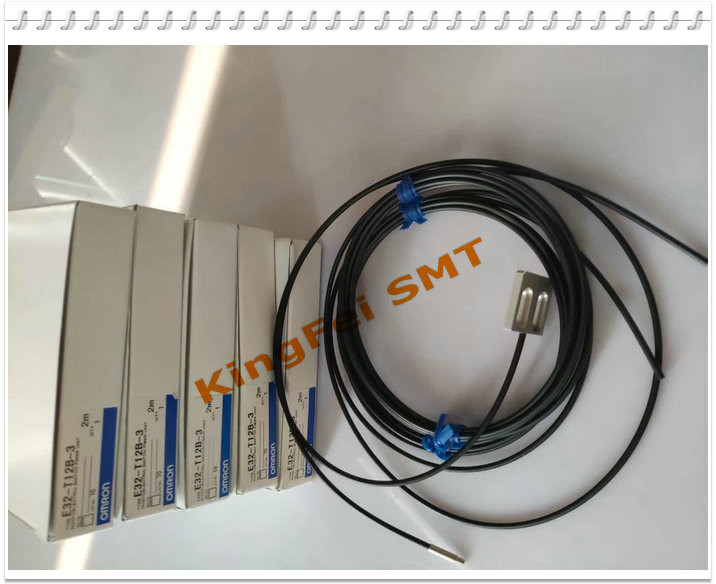 KHM-M654C-01 Cảm biến sợi quang băng tải YS24 OMRON E32-T12B-3 YS12 YS100 YG100